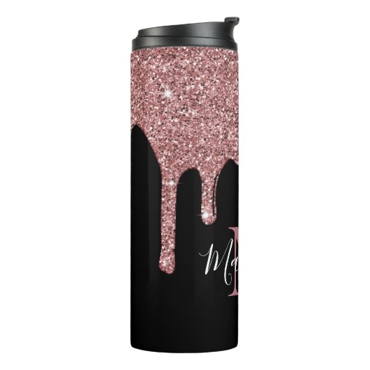 Bouteilles Isothermes Parties scintillant rose Gold Sparkle Drivers Mono (Tourné sur la gauche)
