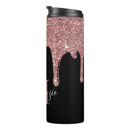 Bouteilles Isothermes Parties scintillant rose Gold Sparkle Drivers Mono (Tourné sur la droite)