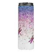 Bouteilles Isothermes *~* Parties scintillant violet bleu Dragon Fly Gir (Dos)