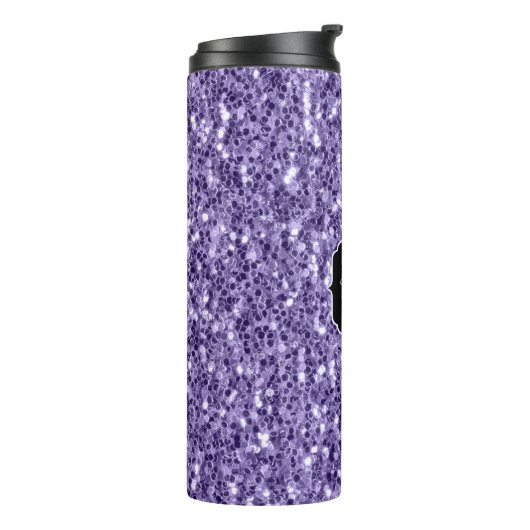 Bouteilles Isothermes Parties scintillant violet ultra violet scintille  (Tourné sur la gauche)
