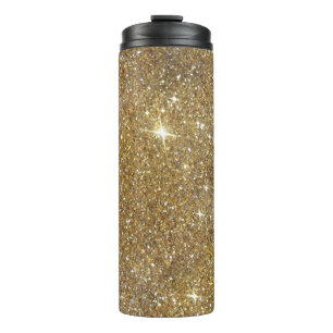 Bouteilles Isothermes Parties scintillantes de luxe d'or - image