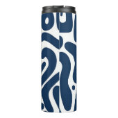 Bouteilles Isothermes Paruline Abstraite bleue (Dos)