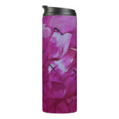 Bouteilles Isothermes Paruline de voyage Turquoise Art rose Abstrait (Tourné sur la droite)