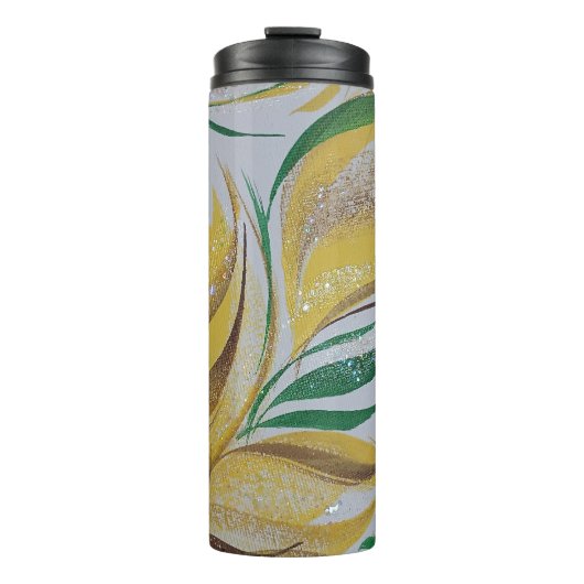 Bouteilles Isothermes Paruline florale jaune (Devant)