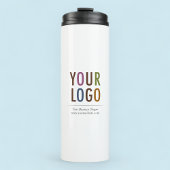 Bouteilles Isothermes Paruline inoxydable avec logo de l'entreprise Pas