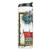 Bouteilles Isothermes Paruline isolée du chef-d'oeuvre Soiree (Tourné sur la gauche)