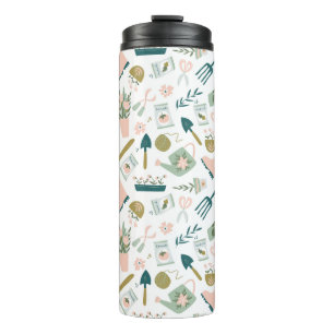 Bouteilles Isothermes Paruline thermale à l'heure du jardin