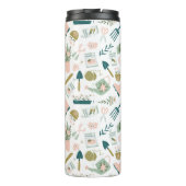 Bouteilles Isothermes Paruline thermale à l'heure du jardin (Dos)