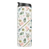 Bouteilles Isothermes Paruline thermale à l'heure du jardin (Tourné sur la droite)