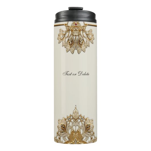 Bouteilles Isothermes Paruline thermale dorée (Devant)