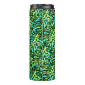 Bouteilles Isothermes Paruline thermale verte Feuille tropicale (Dos)