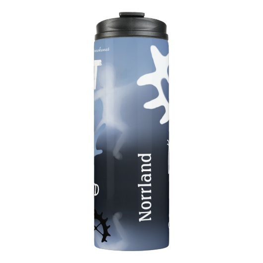 Bouteilles Isothermes Paruline thermique (Devant)