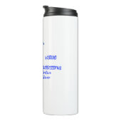 Bouteilles Isothermes Paruline thermique (Tourné sur la droite)