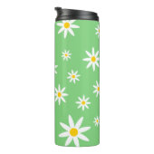 Bouteilles Isothermes Paruline thermique à marguerite verte (Tourné sur la droite)