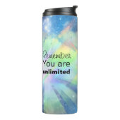 Bouteilles Isothermes Paruline thermique à prisme cosmique (Tourné sur la gauche)