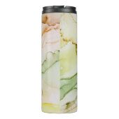 Bouteilles Isothermes Paruline thermique Abstraite Pastel Blush (Dos)