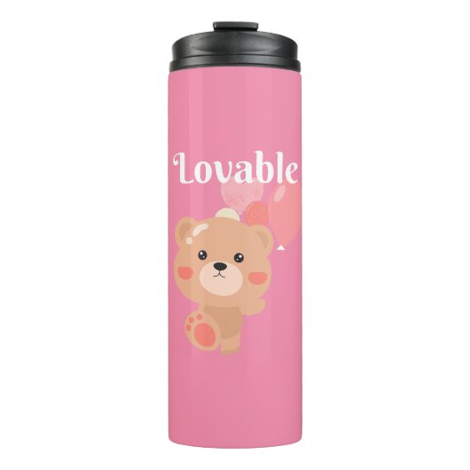 Bouteilles Isothermes Paruline thermique amovible (Devant)