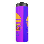 Bouteilles Isothermes Paruline Thermique Avec Design Plage (Devant)