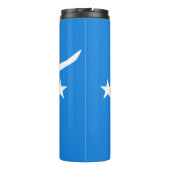 Bouteilles Isothermes Paruline thermique avec drapeau de Corpus Christi (Dos)