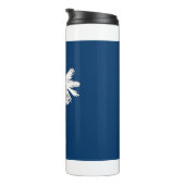 Bouteilles Isothermes Paruline thermique avec drapeau de la Caroline du (Tourné sur la droite)