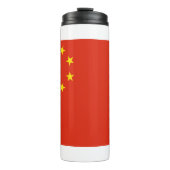 Bouteilles Isothermes Paruline thermique avec drapeau de la Chine (Devant)