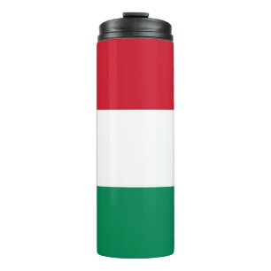Bouteilles Isothermes Paruline thermique avec drapeau de la Hongrie