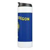 Bouteilles Isothermes Paruline thermique avec drapeau de l'Oregon, États (Tourné sur la droite)