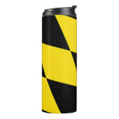 Bouteilles Isothermes Paruline thermique avec drapeau de Munich, Allemag (Tourné sur la gauche)