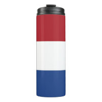 Paruline thermique avec drapeau de Pays-Bas