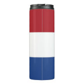 Bouteilles Isothermes Paruline thermique avec drapeau de Pays-Bas (Dos)