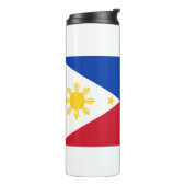Bouteilles Isothermes Paruline thermique avec drapeau des Philippines (Tourné sur la gauche)