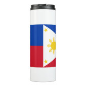 Bouteilles Isothermes Paruline thermique avec drapeau des Philippines (Dos)
