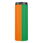 Bouteilles Isothermes Paruline thermique avec drapeau d'Irlande (Dos)