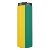 Bouteilles Isothermes Paruline thermique avec drapeau du Cameroun (Dos)