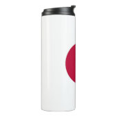 Bouteilles Isothermes Paruline thermique avec drapeau du Japon (Tourné sur la gauche)