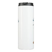 Bouteilles Isothermes Paruline thermique avec logo CCCI 2025 (Dos)