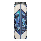 Bouteilles Isothermes Paruline thermique avec soie écossaise (Dos)