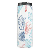 Bouteilles Isothermes Paruline thermique côtière avec conception de coqu (Dos)