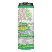 Bouteilles Isothermes Paruline thermique de la ferme jaune (Dos)