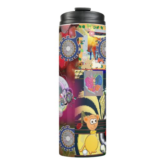 Bouteilles Isothermes Paruline thermique de l'animal mou (Devant)