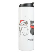 Bouteilles Isothermes Paruline thermique de Noël (Tourné sur la gauche)