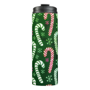 Bouteilles Isothermes Paruline thermique de Noël du milieu du siècle