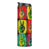 Bouteilles Isothermes Paruline thermique de paix (Tourné sur la droite)