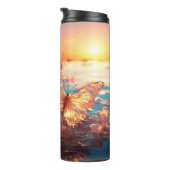 Bouteilles Isothermes Paruline thermique des papillons translucides (Tourné sur la droite)