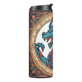 Bouteilles Isothermes Paruline thermique Dragon (Tourné sur la gauche)