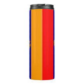 Bouteilles Isothermes Paruline thermique du drapeau arménien (Dos)