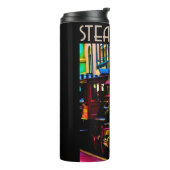 Bouteilles Isothermes Paruline thermique du train à vapeur (Tourné sur la gauche)