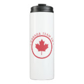 Bouteilles Isothermes Paruline thermique Eh de l'équipe du Canada (Devant)