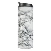 Bouteilles Isothermes Paruline thermique en pierre de Marbre blanc (Tourné sur la droite)