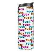 Bouteilles Isothermes Paruline thermique F*ck (Tourné sur la gauche)